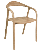 Деревянные стулья с подлокотниками