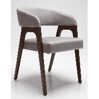 Кресло Берни каркас орех обивка Velvetlux-08