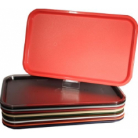 Поднос 53*33см 1737 красн.