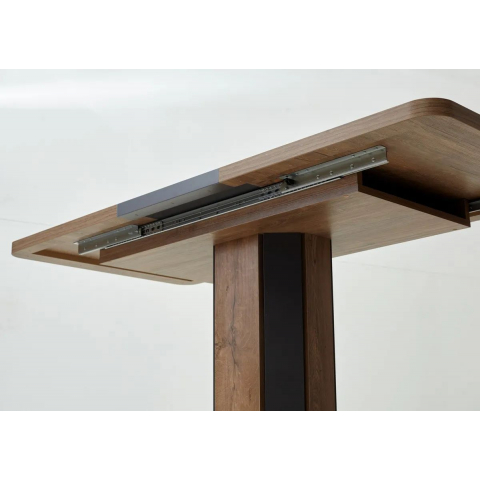 Стол STORK Дуб Канзас/ Графит 120