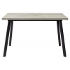 Стол ФИН 120 Дуб Шерман серый/ черный каркас
