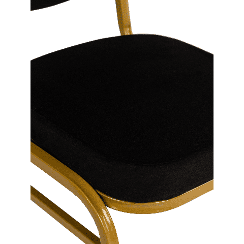 Банкетный стул Корона 20 с логотипом Велюр черный