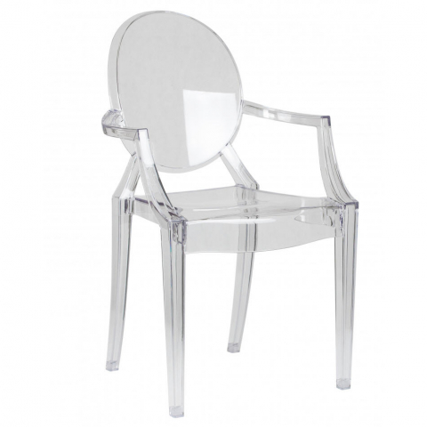 Стул обеденный LOUIS GHOST, цвет прозрачный