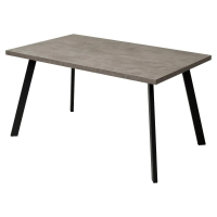 Стол BRICK M 140 Оникс / Черный