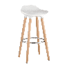 Стул барный Модерн белый