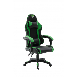 Кресло спортивное TopChairs Shadow черно-зеленый