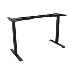 Подстолье для стола с электроприводом и регулировкой высоты, 2 мотора, память 3 уровня высоты,черный
