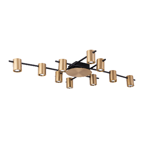 Настенно-потолочный светильник Moderli V4040-10C Kristen