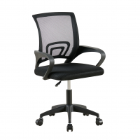 Кресло офисное TopChairs Симпл SN черный