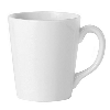 Кружка «Симплисити»; фарфор; 340мл; D=85,H=105,L=120мм; белый
