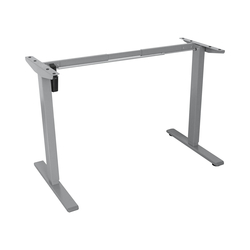 Подстолье для стола с электроприводом и регулировкой высоты, 1 мотор, память 3 уровня высоты, серый