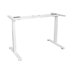 Подстолье для стола с электроприводом и регулировкой высоты, 2 мотора, память 4 уровня высоты, белый