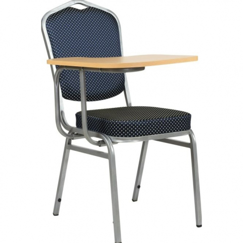 Банкетный стул Корона 20 с пюпитром Жаккард корона синяя