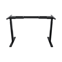 Подстолье для стола с электроприводом и регулировкой высоты, 2 мотора, память 3 уровня высоты,черный