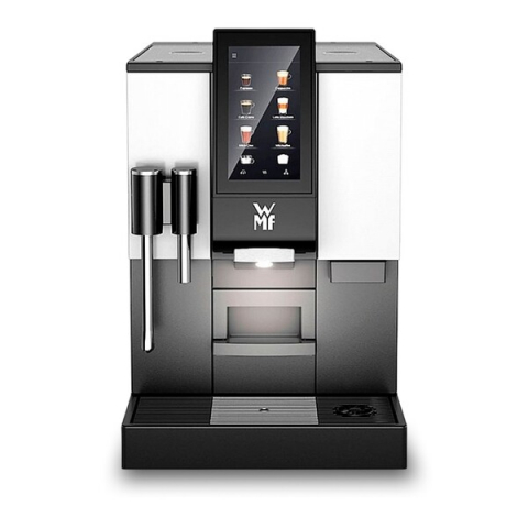 Кофемашина «WMF 1100 S» с бункером для шоколада и фикс.подачей воды; сталь нерж.,пластик; 4,5л; ,H=50,L