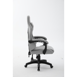 Кресло спортивное TopChairs Druid серый ткань