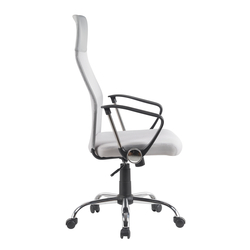 Кресло офисное TopChairs Benefit NEW серое NC