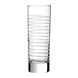 Хайбол «Блэк лайт»; стекло,силикон; 220мл; D=5,H=15см; прозр.