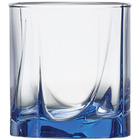 Олд фэшн «Лайт блю»; стекло; 230мл; D=74,H=81мм; синий