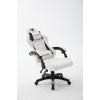 Кресло спортивное TopChairs Phantom бело-черный
