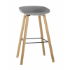 Стул барный LIBRA СЕРЫЙ