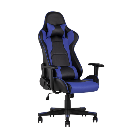 Кресло игровое TopChairs Diablo синее