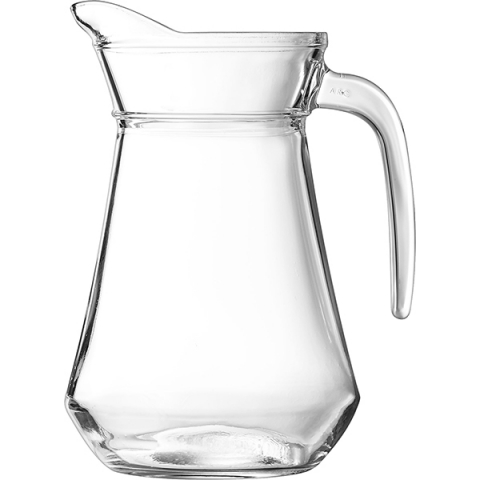 Кувшин; стекло; 1л; D=90,H=190,L=150,B=4мм; прозр.