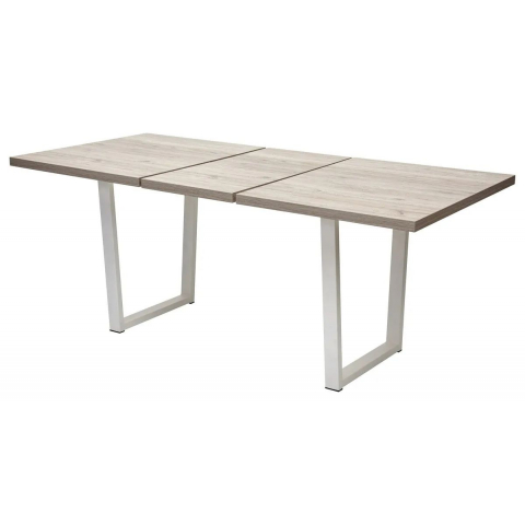 Стол ЛОФТ 138 Дуб Анкона/ Белый