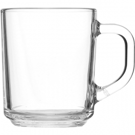 Кружка «Маг»; стекло; 250мл; D=75,H=90,L=100мм; прозр.