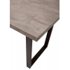 Стол ЛОФТ 138 Бетон Портленд/ Черный