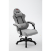 Кресло спортивное TopChairs Druid серый ткань