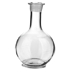 Графин без пробки; стекло; 0,5л; ,H=16,5,L=10,3см; прозр.