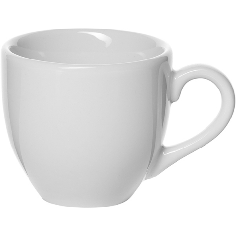 Чашка кофейная «Америка»; фарфор; 100мл; D=67,H=60,L=100,B=67мм; белый