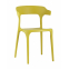 Стул Нео пластик горчичный