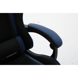 Кресло спортивное TopChairs Shadow черно-синий