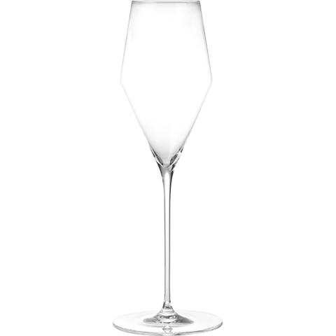 Бокал-флюте «Призма»; хр.стекло; 258мл; D=85/52,H=245мм; прозр.