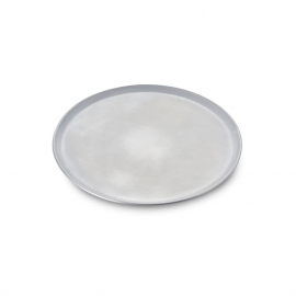 Блюдо для пиццы «Арго»; алюмин.; D=350,H=15мм; серебрист.