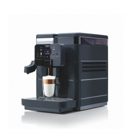 Кофемашина «Saeco Royal Plus» с краном для горячей воды; сталь,пластик; 2,5л; ,H=39,8,L=46,B=28см; 1,4Кв