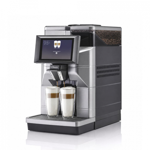 Кофемашина «Saeco Magic M2 Plus»; сталь,пластик; 4л; ,H=48,L=48,B=28см; 1,9Квт; черный,серый