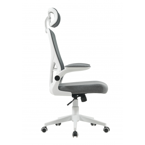 Кресло офисное TopChairs Airone серый ткань