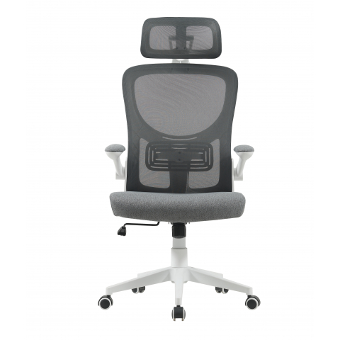 Кресло офисное TopChairs Airone серый ткань