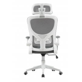 Кресло офисное TopChairs Airone серый ткань