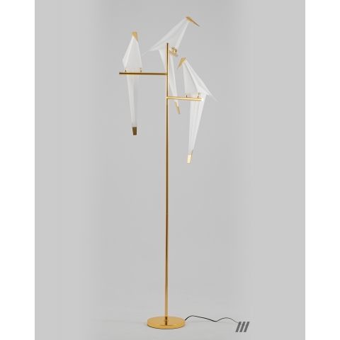 Светодиодный торшер Moderli V3075-3FL origami Birds 3*LED*6W