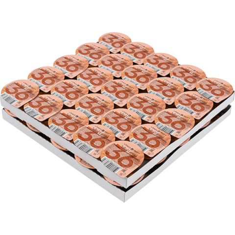 Сироп «Соленая Карамель» ароматизированный порционный Pinch&Drop на подложке уцененный[50шт]; поливин