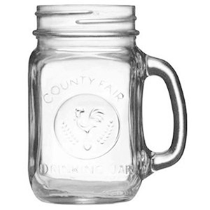 Кружка для пива «Банка»; стекло; 488мл; D=65,H=130мм; прозр.
