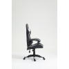 Кресло спортивное TopChairs Shadow черно-белый