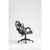 Кресло спортивное TopChairs Shadow черно-белый