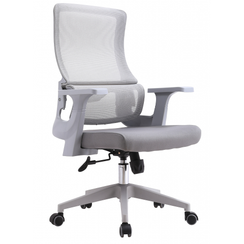 Кресло офисное TopChairs Argo серый