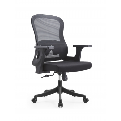 Кресло офисное TopChairs Petal черный