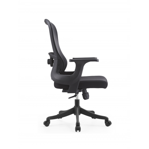 Кресло офисное TopChairs Petal черный